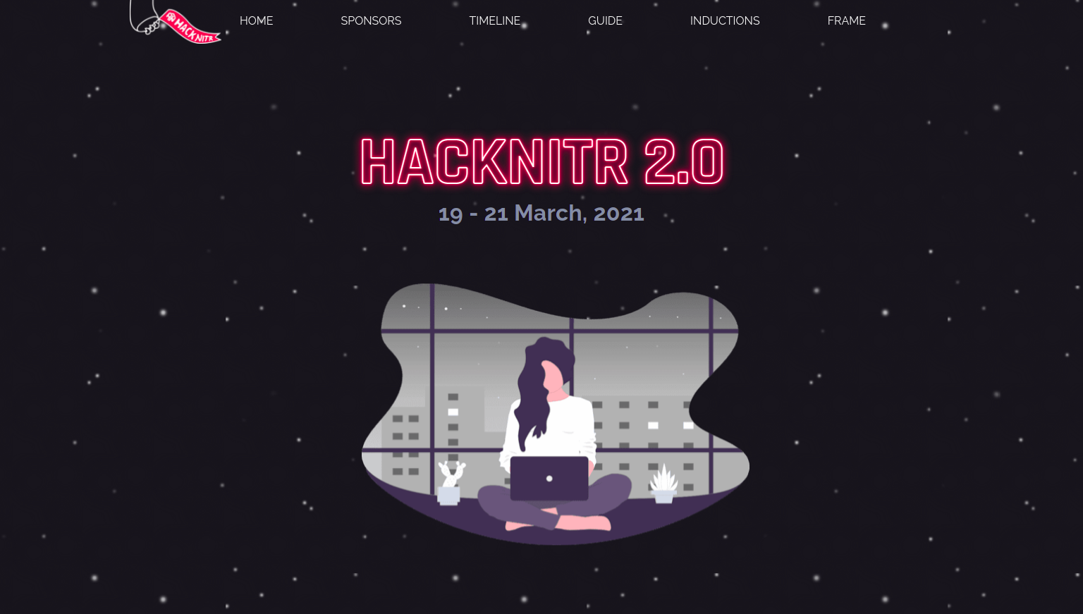 HackNITR 2.0 Website